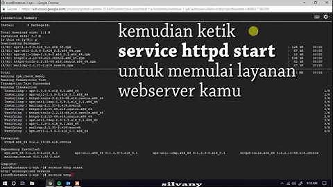 Cara membuat Webserver di Google Cloud Platform - Part 1