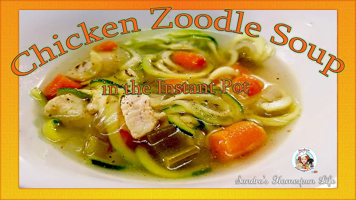 Chicken "Zoodle" Soup