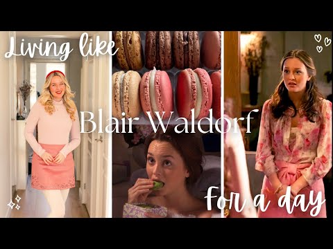 Living Like Blair Waldorf For A Day | Gossip Girl Vlog