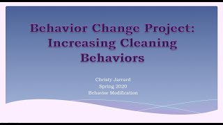 PSY 326 BCP Presentation - Christy Jarrard