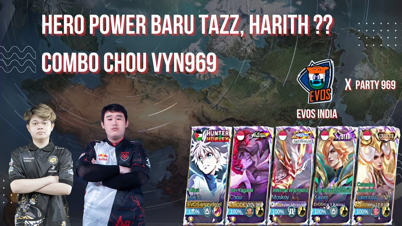 HERO POWER BARU TAZZ⁉️ HARITH OP BANGET X CHOU VYN 🔥 @darrel.jovancooo ...