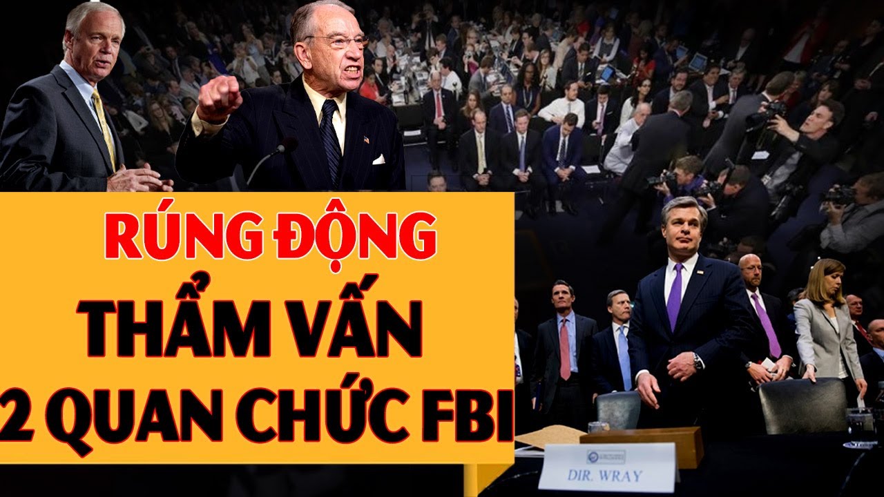 TRẮNG ĐEN ĐÃ RÕ RÀNG! THẨM VẤN 2 KẺ CẦM ĐẦU FBI KHI... - youtube