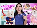 PROBANDO LA ROPA MÁS RARA para PERROS 😱 ft. CHUCHU 🐶 | Claudipia