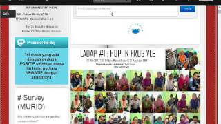 FROG VLE TUTORIAL 2 - WALL #frog