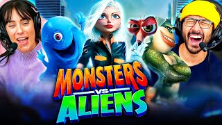 MONSTERS VS. ALIENS (2009) MOVIE REACTION!! FIRST TIME WATCHING! Full Movie Review | Dreamworks