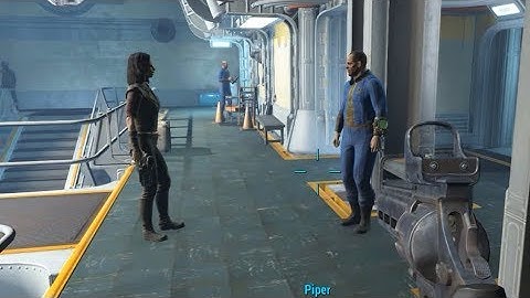 Piper Interviewing Vault 81 Residents #1 (Fallout 4)