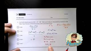 Mean Value Theorem Example 1