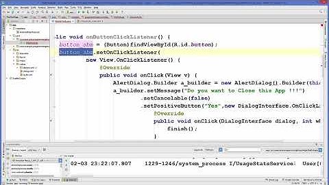 Android Tutorial for Beginners 12 # Android Alert Dialog Example