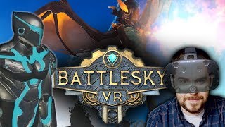 BE THE DRAGON!!! Flying VR First Person Shooter! BattleSky VR Review on the HTC Vive