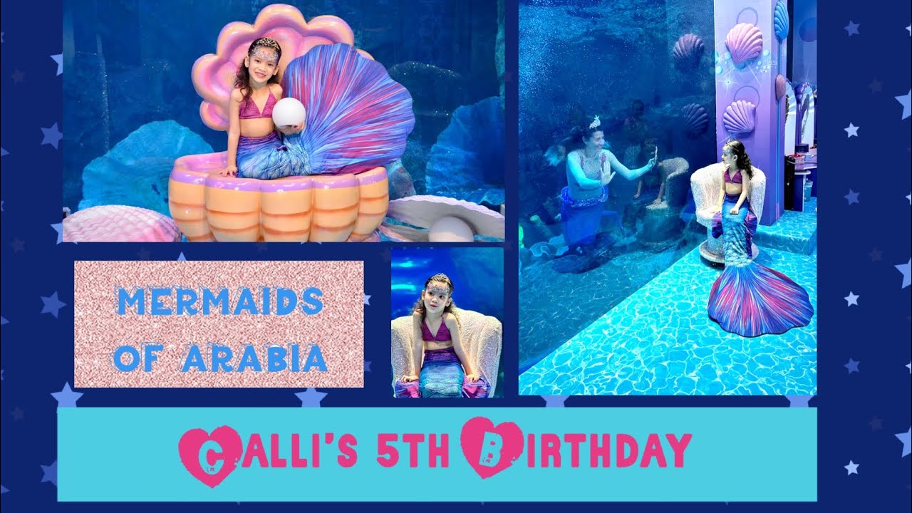 Mermaids of Arabia | I became a mermaid for a day!