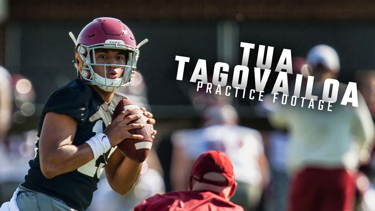 Tua Tagovailoa's a left-handed QB. Here's how Alabama built him an offense  