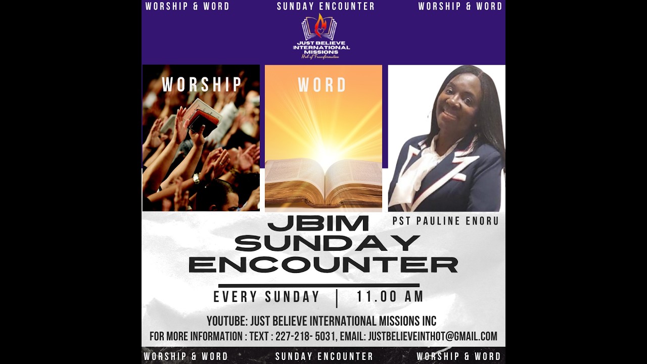 WORSHIP & WORD ENCOUNTER || JBIM || DISCIPLESHIP: TRAINED ZEAL || Pastor PAULINE ENORU