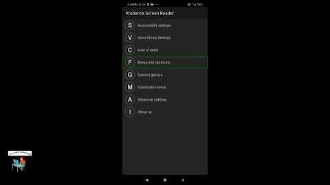 Prudence Screen Reader Update: New English TTS, Set Sound Scheme | TalkBack Alternative For Blind