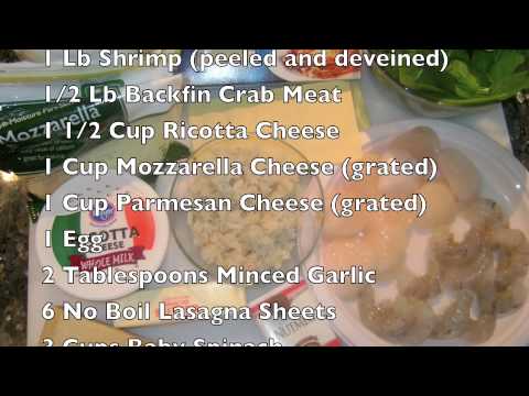 D'Smith's Seafood Lasagna