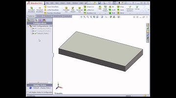 SolidWorks 2013 Video Tutorials - Configurations