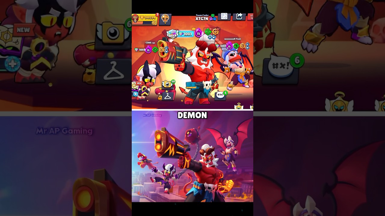 Demon Power😈💀 Brawl Stars 