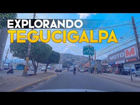 Subiendo hacia la Cerro Grande en la capital de Honduras