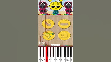 Sprunki Incredibox Simon and Squid Game 2 Challenge #sprunki (@danamagic.) - Octave Piano Tutorial