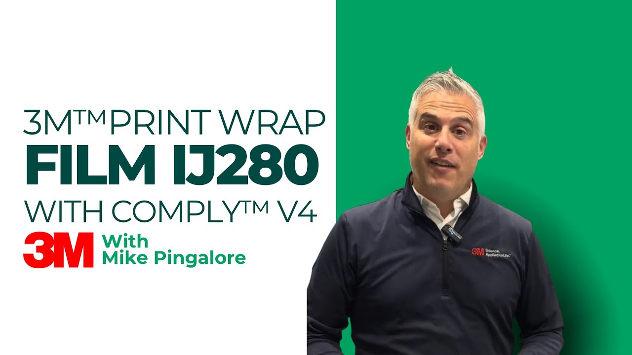 3M Print Wrap Film IJ280 vehicle wrap product review on Laird Live