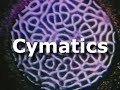 Cymatics full documentary part 1 of 4 bringing matter to life with sound