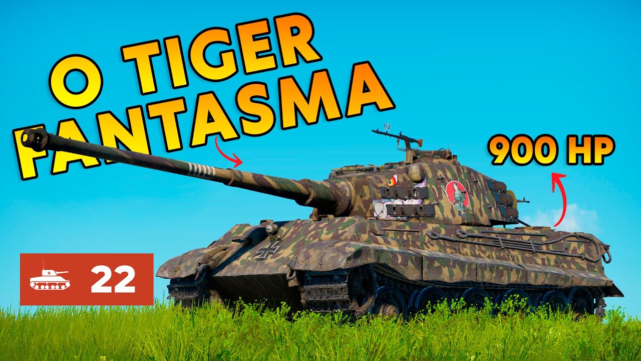 ESSE TIGER II NÃO PODE SER NERFADO (SERÁ?) | #warthunder PT - BR