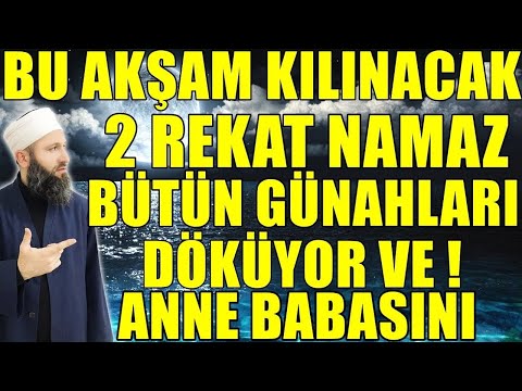 BU AKŞAM KILINACAK KADİR GECESİ NAMAZI! Hüseyin ÇEVİK