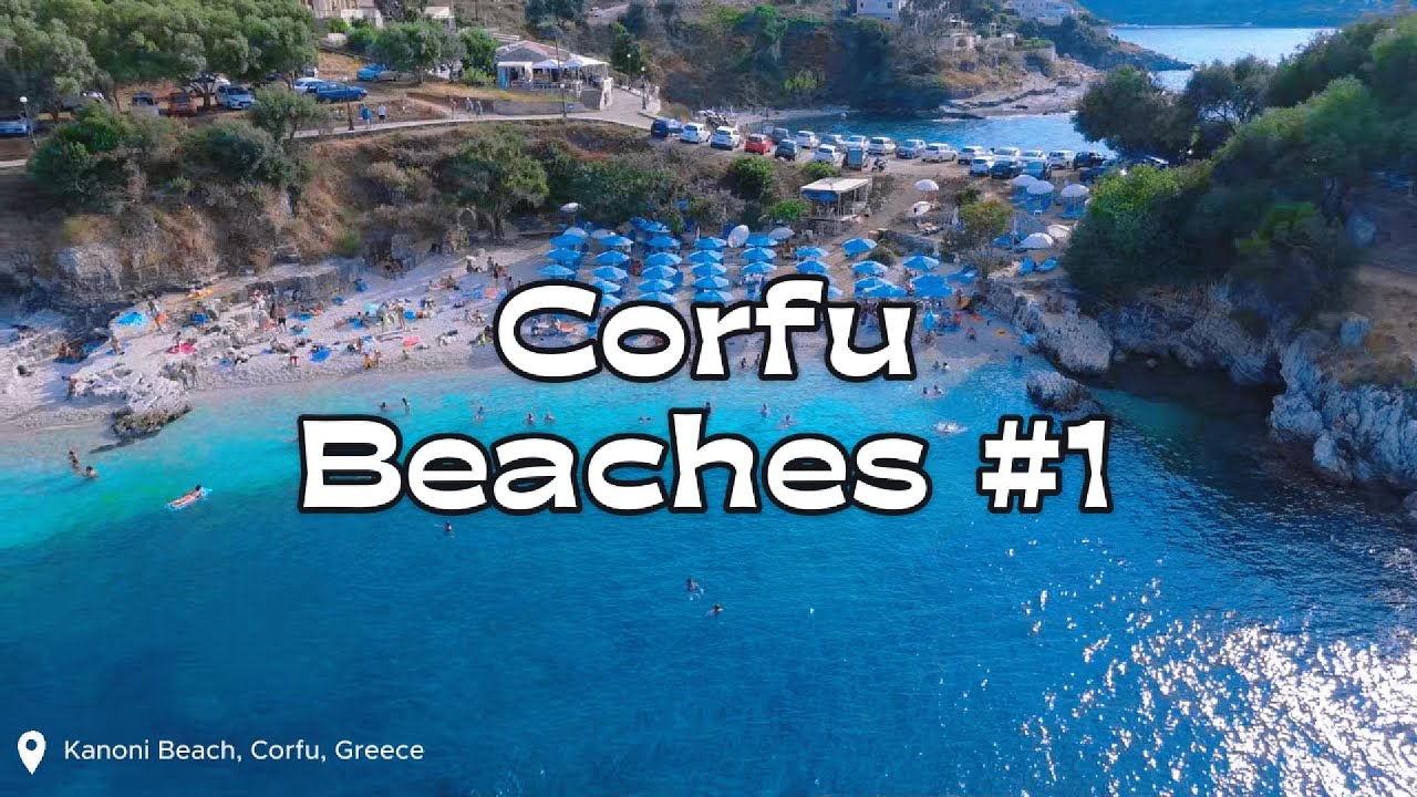 Corfú best beaches #1 Kanoni beach 