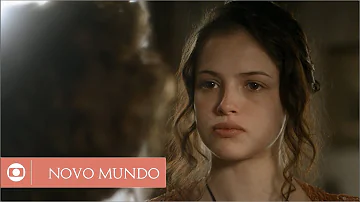 O que acontece com diara em Novo Mundo?