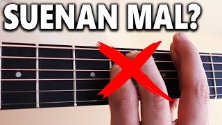 ¿NO TE SUENAN BIEN LOS ACORDES EN LA GUITARRA? 😢😢