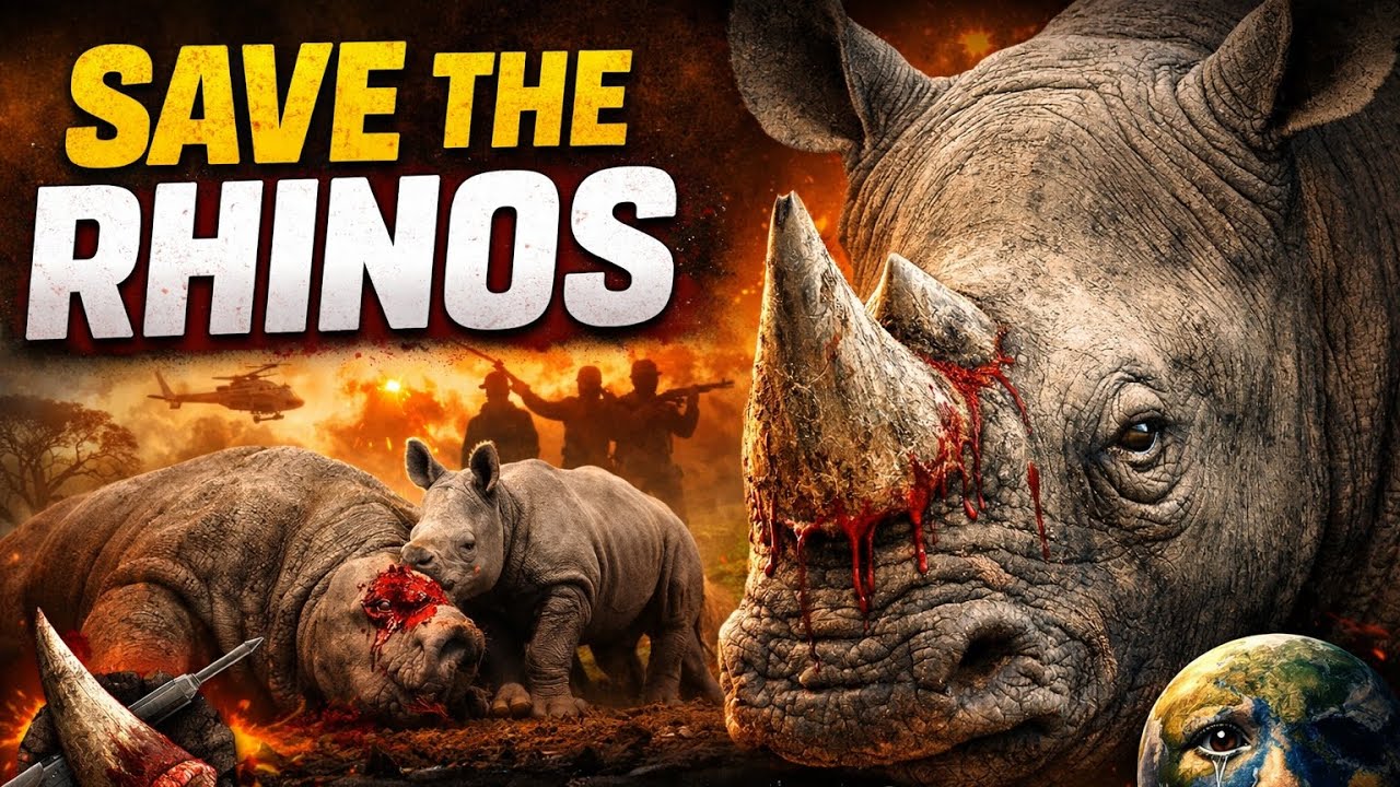 The Last 27,000 Rhinos… Before It’s Too Late 🦏