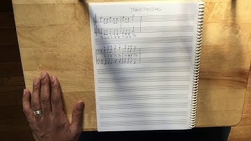 Transposing Up or Down an Octave (Music Notation by Hand)