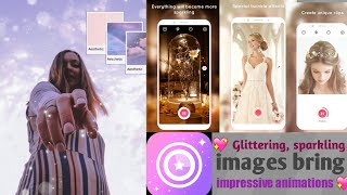 Google Play kirakira app + - Shimmering Effect to Video ✨ Review, video effects app screenshot 1