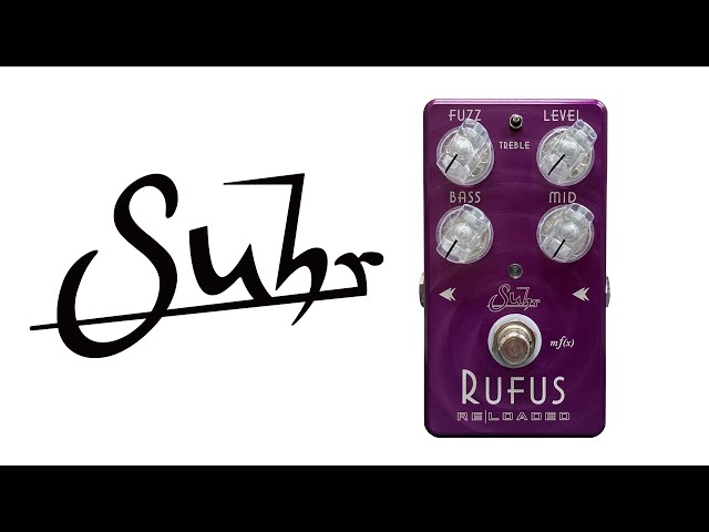 Suhr RUFUS RELOADED / Sound Check2 - YouTube