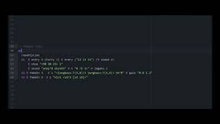 TidalCycles Jam 1