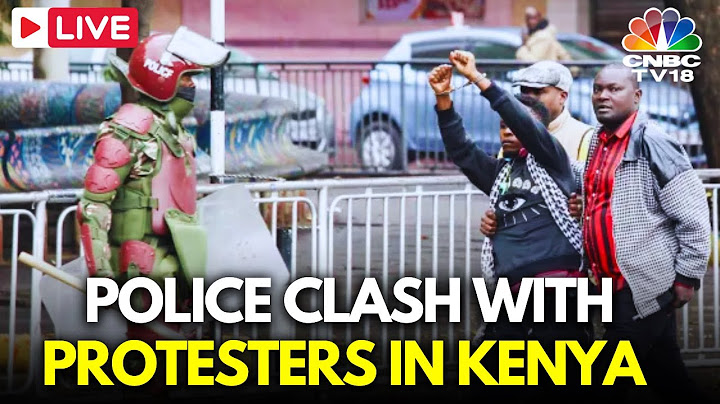 Kenya Protests LIVE: Police Clash With Protesters in Kenya as the Military Patrols The Atreets |N18G