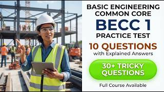 Details Basic Engineering Common Core BECC 1 Practice Test: Master These 10 Key Questions and Pass Your Exam News
