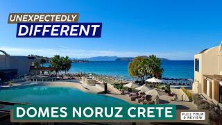 DOMES NORUZ CHANIA Crete, Greece 🇬🇷 Unique Full Tour & Review