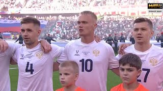National Anthem of Russia vs Belarus (International Friendly Football Match)🇷🇺