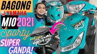 Grabe Ganda ng Bagong Yamaha Mio Sporty Cyan 2021 Own The Culture
