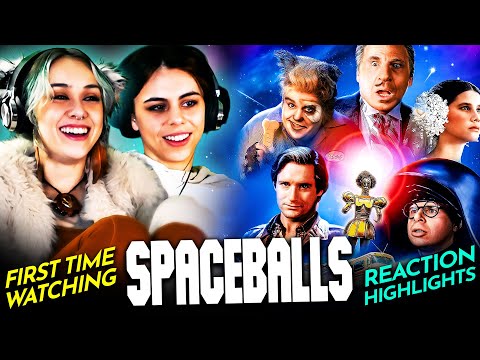 Nicki & Leia explode for SPACEBALLS (1987) Movie Reaction FIRST TIME WATCHING
