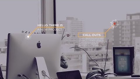 Modern Callout Titles After Effects Templates