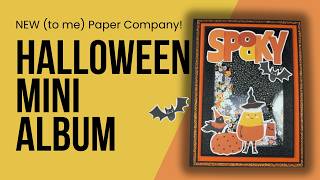 Halloween Mini Album using a Fantastic NEW Collection SPOILER ALERT! I Smashed the whole collection!