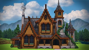 Minecraft: How To Build A Mansion | Tutorial
