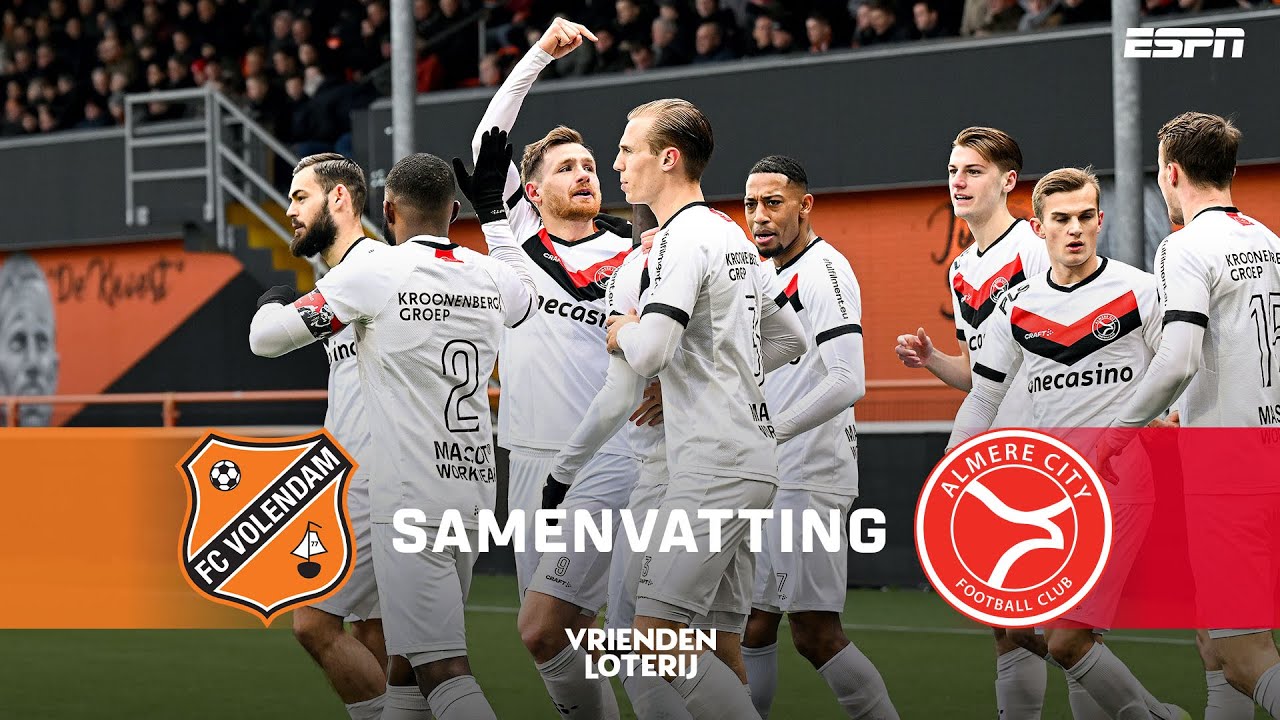 🆕 Regillio Simons debuteert in Markermeer-derby ✨ | Samenvatting FC Volendam - Almere City
