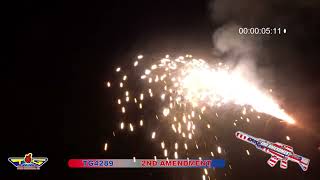 TG4289 2nd Amendment Gun Fountain by Topgun Fireworks 2024 New Item