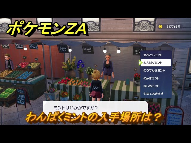 ポケモンZA わんぱくミントの入手場所は？ ＃66 【DLC「M次元