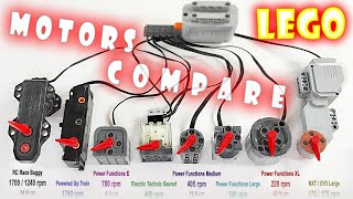 LEGO Electric Motors compare Power Functions review