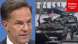 Rutte Asked: 'Is It Inevitable There Will Be A Significantly Depleted U.S. Presence In Europe?'