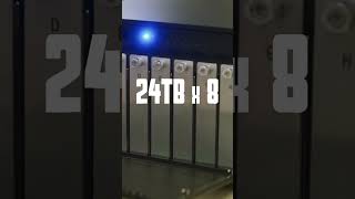Eight bays. Multiple RAID options.