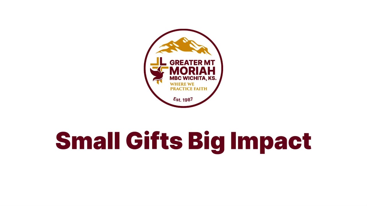 Small Gifts Big Impact | G3MBC